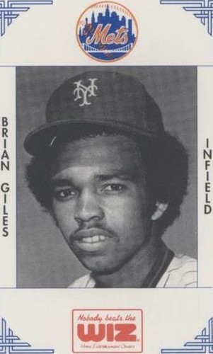 1991 The Wiz/AT&T New York Mets - Brian Giles #140