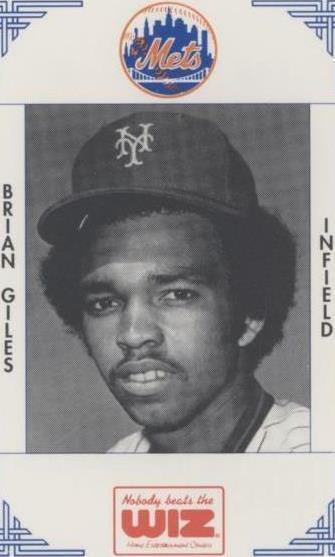 1991 The Wiz/AT&T New York Mets - Brian Giles #140