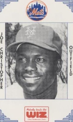 1991 The Wiz/AT&T New York Mets - Joe Christopher #75