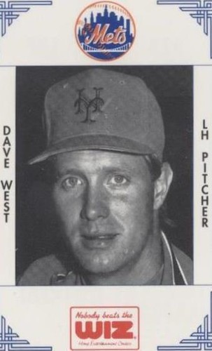 1991 The Wiz/AT&T New York Mets - David West #428