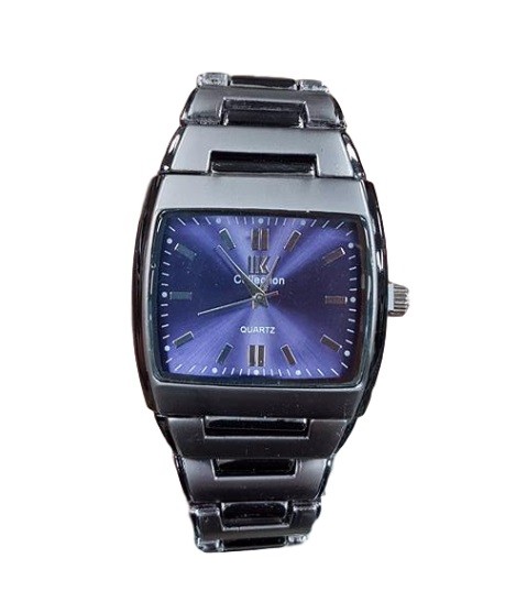 Orologio Polso Uomo IIK Collection Analogico Quarzo Fashion Elegante Q Blu lac