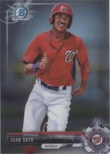 PSA 10 JUAN SOTO 2017 Bowman Chrome Prospects Nationals/Mets