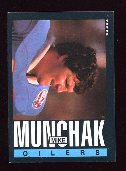 1985 Topps Football #253 Mike Munchak Rookie Card - NMMT     #1693. rookie card picture