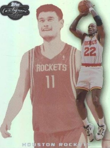 2007-08 Topps Co-Signers - Yao Ming/Clyde Drexler #45