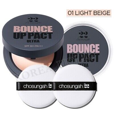 CHOSUNGAH Ver.22 Bounce Up Pact Ultra Pact 11g + Refill 11g Set #01 Light Beige
