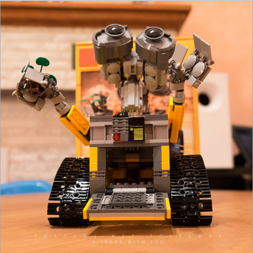 Spielzeug Bau Konstruktionsspielzeug Sets Lego Eva Wall E Robot Mobilisiert Wali Krieger Robot Building Blocks Spielzeug Softland La