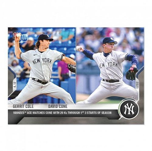 2021 Topps Now - David Cone Gerrit Cole #65