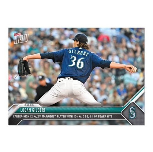 2023 Topps Now - Logan Gilbert #677