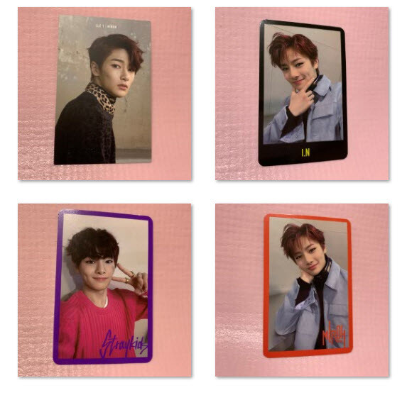 Stray Kids I.N Official QR PHOTOCARD 4th Mini Album Clé1