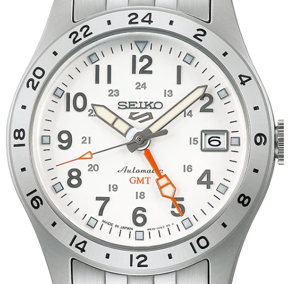 Pre-owned Seiko 5 Sports Sbsc009 Field Gmt Men's Watch Date In Box Fedex Only