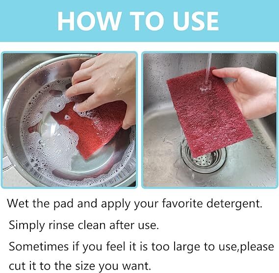 SATC 6" x 9" General Purpose Scuff Pads, 5/10/15/25 Pack Automotive Surface Prep