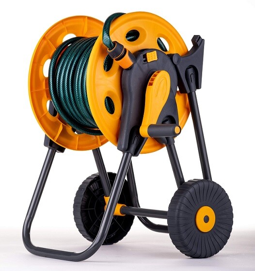 Schmith Gartenschlauchaufroller Schlauchwagen Schlauchtrommel 1/2