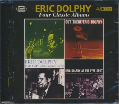 ERIC DOLPHY FOUR CLASSIC ALBUMS NEW CD