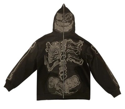 JSF (J's) CULTURE ZIP HOODIE 新品未使用　XXL CJ X Fragment Skeleton Graffiti Full Zip Hoodie Redux 2XL