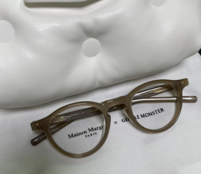 Pre-owned Maison Margiela Gentle Monster X  Mm116 Brown Translucent Clear Mm116-brc9 In Muticolor