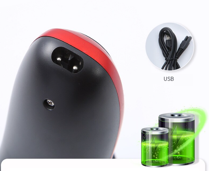 Men's Razor Rotary Waterproof Electric Shaver Pop-Up Trimmer Wet Dry Cordless 