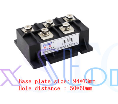 1 PC MDS200A1600V CHUNZ Three Phase Rectifier Bridge Module  Brand New