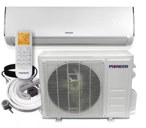 Pioneer Mini Split Air Conditioners 120V 60hz 12200BTU Split Wall Mount Inverter