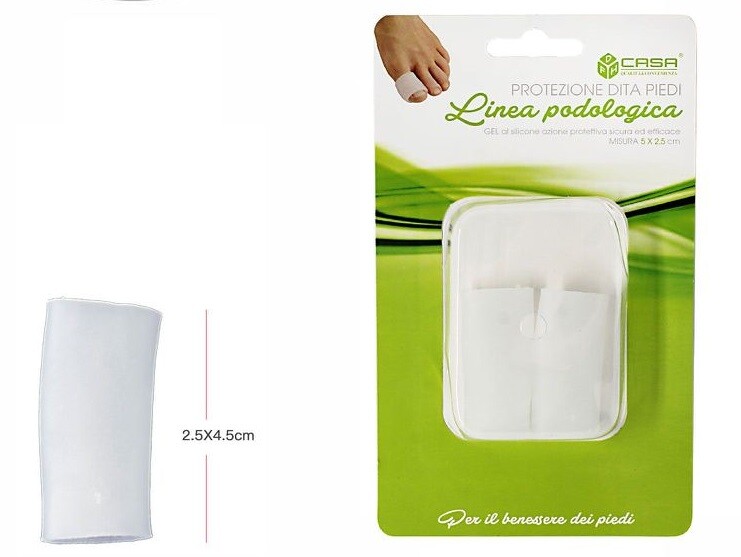 Coppia Fascia Anatomica Protezione Dita Cura Piedi 64415 dfh