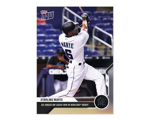 2020 Topps Now - Starling Marte #194