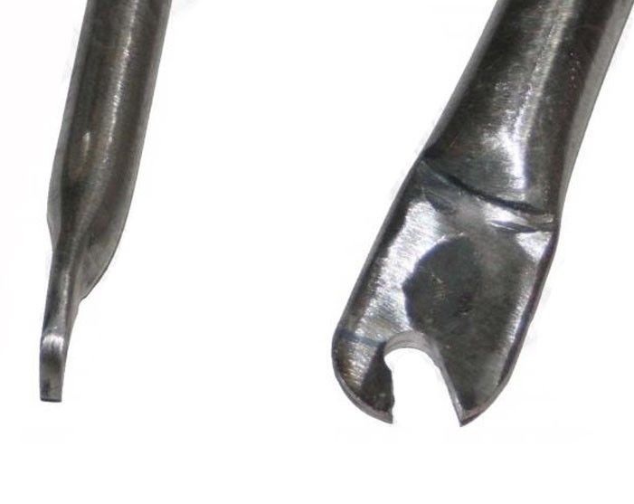 BSA Front Rear Mudguard Stays Fitting Bare Metal 1950 C11 C10 250cc Models 