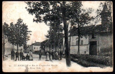 CPA  --  LE BOURGET  RUE DU COMMANDANT BAROCHE  LE FERME NOLLE 1918  616.E