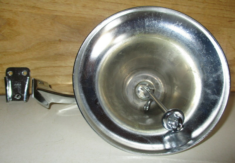 VINTAGE PERKO NAUTICAL CHROME PLATED BRASS FOG 5 3/4