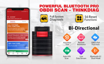 Thinkdiag Thinkcar Full System OBD2 Diagnostic Tool with All Brands License Free