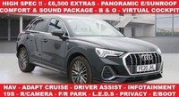 2020 20 AUDI Q3 2.0 TDI 35 S LINE SUV 5DR DIESEL S TRONIC EURO 6 (S/S) (150 PS)