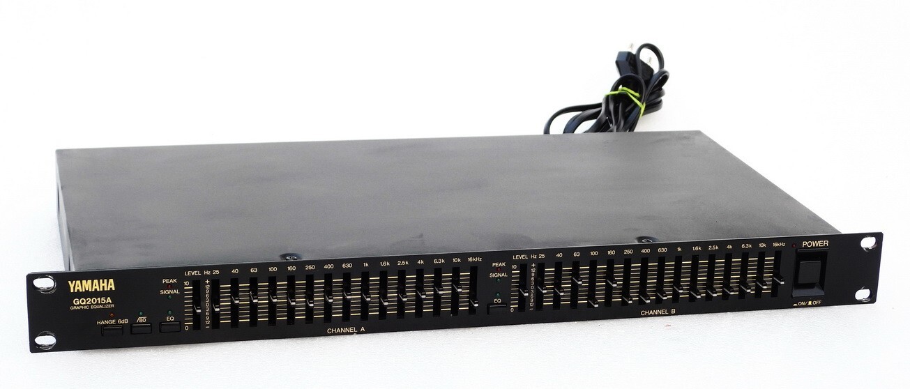 YAMAHA MODEL GQ2015A DUAL CHANNEL PROFESSIONAL AUDIO MUSIC