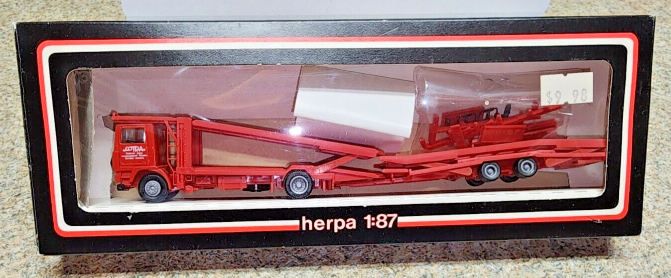 Herpa 1/87 HO #800440 Volvo F-10 Cab Auto Hauler Transporter