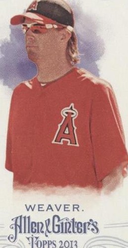 2013 Topps Allen & Ginter's - Jered Weaver #216