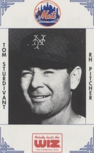 1991 The Wiz/AT&T New York Mets - Tom Sturdivant #386