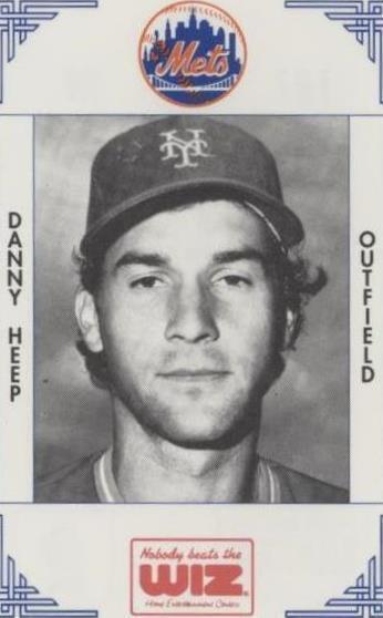 1991 The Wiz/AT&T New York Mets - Danny Heep #167