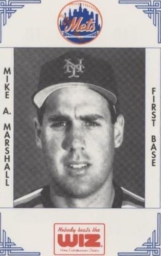 1991 The Wiz/AT&T New York Mets - Mike Marshall #249