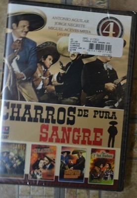 Charros de Pura Sangre - Antonio Aguilar Javier Solis Jorge Negrete DVD NEW 