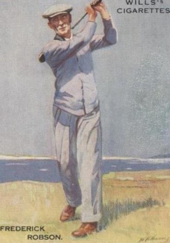 1930 Wills Famous Golfers - Fred Robson #19