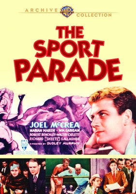 The Sport Parade,New DVD, Walter Catlett, Robert Benchley, William Gargan, Maria