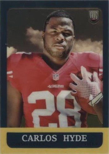 2014 Topps Chrome Carlos Hyde #34
