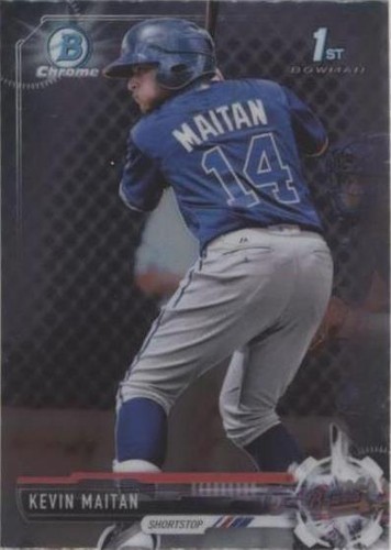 2017 Bowman Chrome Minis - Kevin Maitan #BCP100