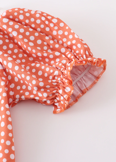 NEW Boutique Thanksgiving Turkey Girls Smocked Embroidered Dress