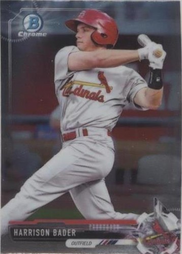2017 Bowman Chrome Minis - Harrison Bader #BCP143