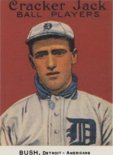 1983 Renata Galasso Cracker Jack Reprints - Owen Bush #122