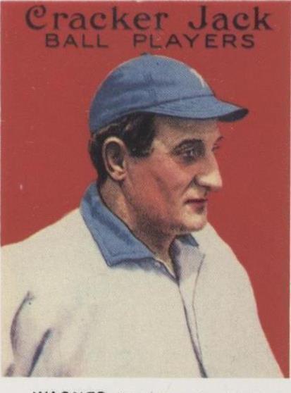 Renata Galasso Cracker Jack 1983 reimpresiones - Honus Wagner #68