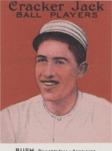 1983 Renata Galasso Cracker Jack Reprints - Leslie Bush #166