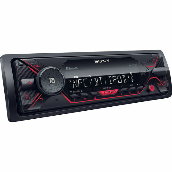 Autoradio 1DIN Sony DSX-A410BT Dual Bluetooth, NFC,AUX e USB,FLAC,2preout,4x55W