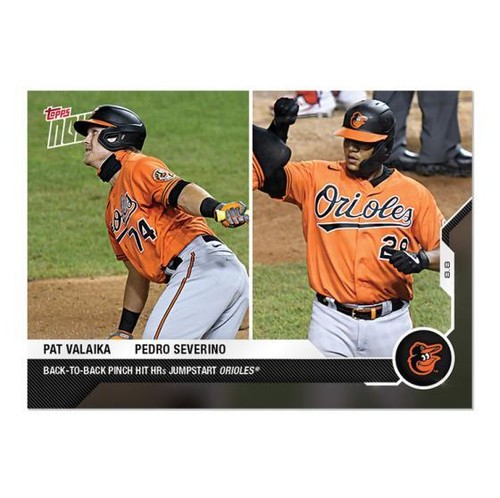 2020 Topps Now - Pat Valaika Pedro Severino #77