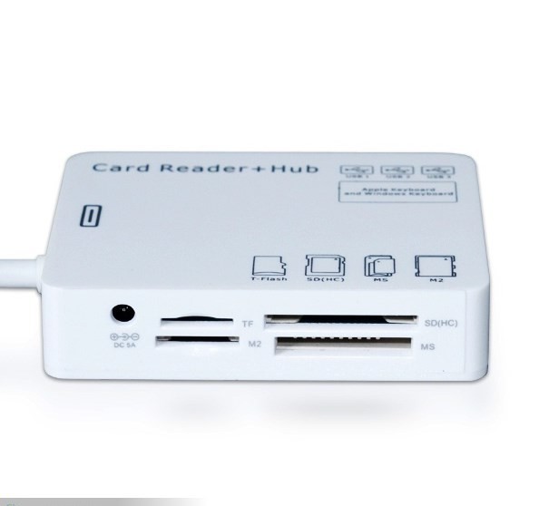 Connection Kit Card Reader + Hub For iPad1/1Pad2 Series SD/Mini/MicroSD  OT-2110