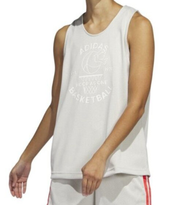 Adidas ''Hoop As One'' Women's Select Basketball Jersey Mesh Tank Top, Size Large