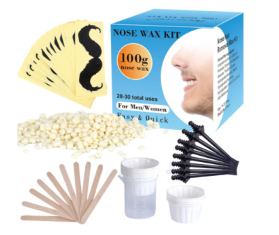 Cera Para Depilar Vellos De La Nariz Para Hombres Y Mujeres Kit Depilación YS..